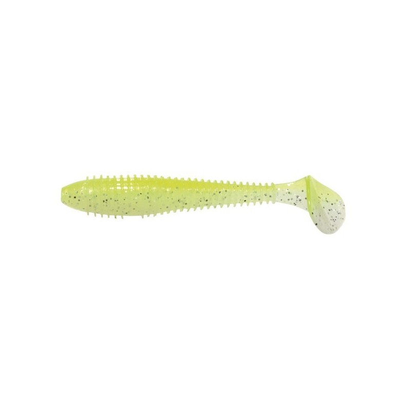 Leurre souple Keitech Swing Impact Fat 3.3" Yellow Glow