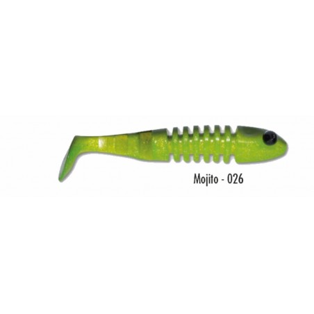 Leurre souple Delalande Skeleton 11 cm Mojito