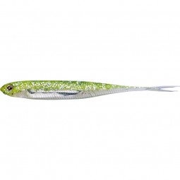 Leurre souple Fish Arrow Flash J Split 7" 144 Keimura chartreuse / Silver