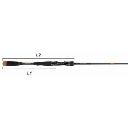 Canne casting Sakura Trinis 664 XH Travel manche