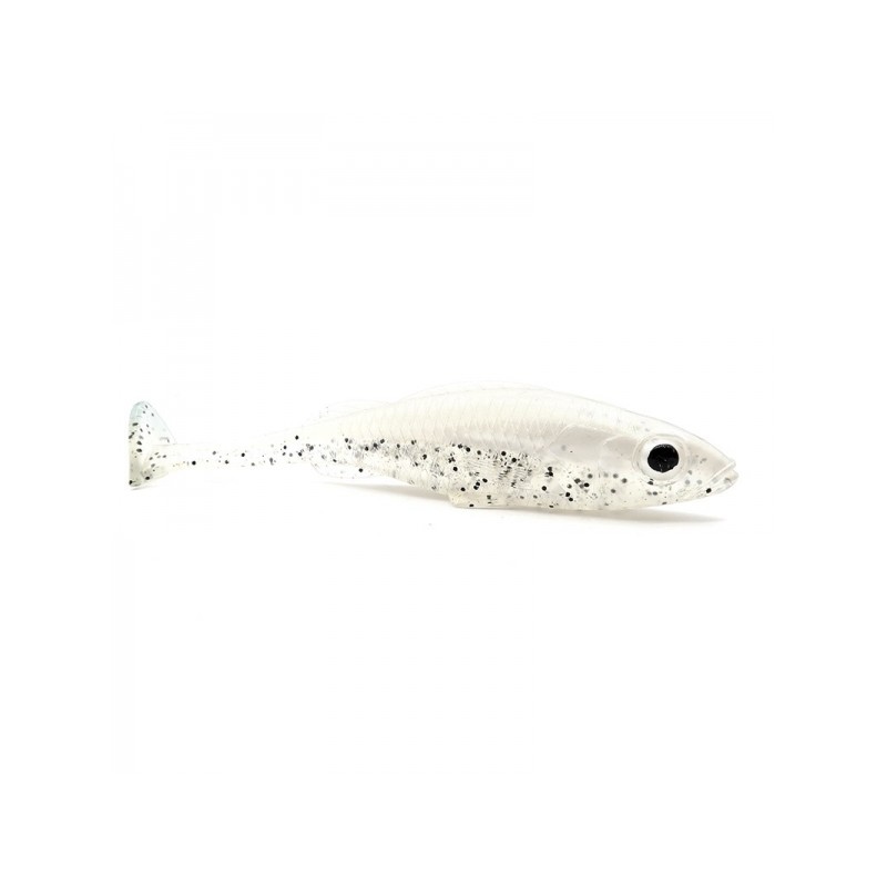 Leurre souple Sico Lure Big Paddle Shad 110  Blanc