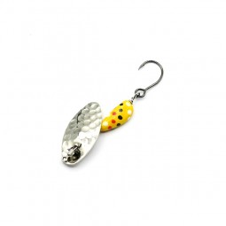 Cuiller Sico Lure Vibro Argent Jaune