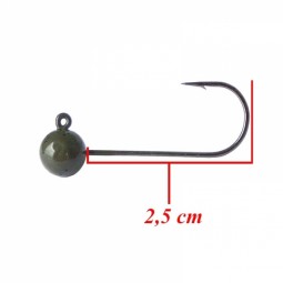 Tête plombée Sico Lure Tungstène 2.5 cm