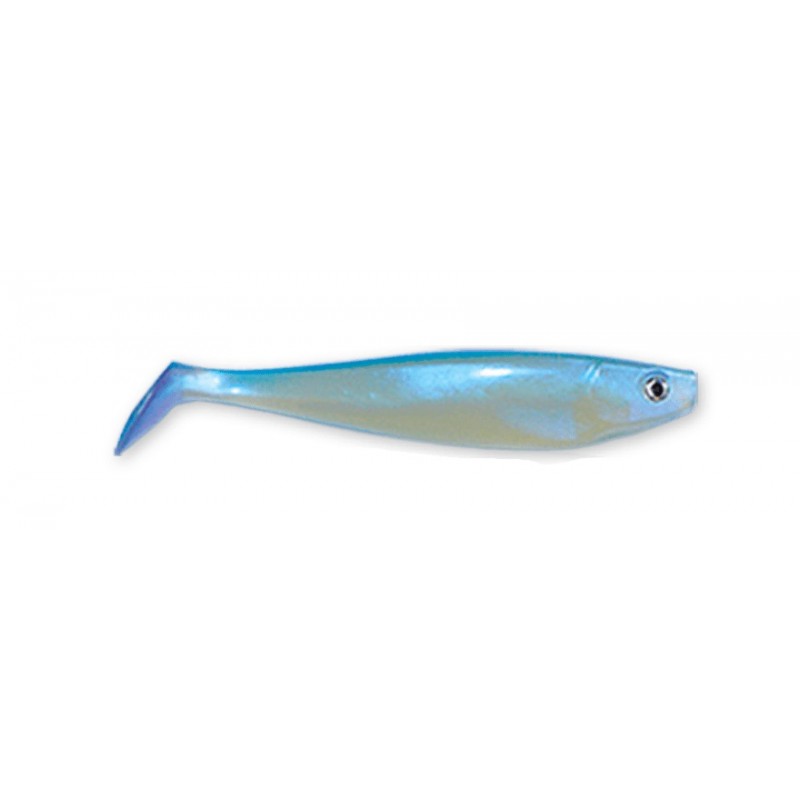 Delalande Shad GT 18 cm Nacré Bleuté Dos Bleu