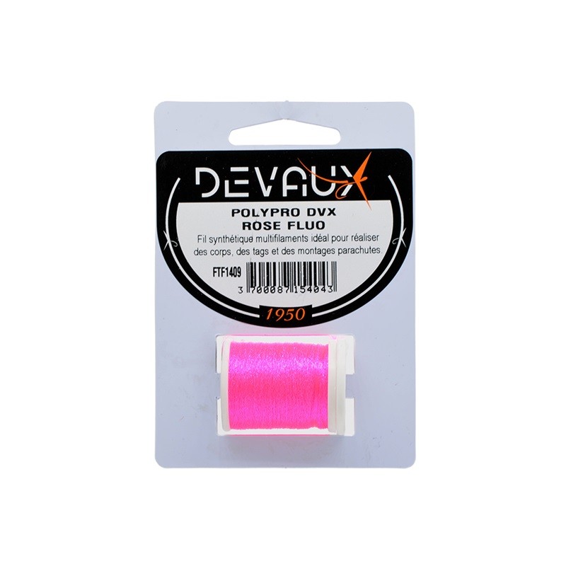 Mouches Devaux Polypro Rose Fluo