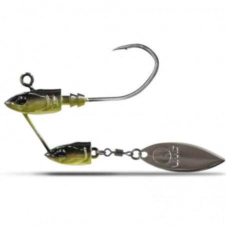 Tête Plombée VMC Twin Jig 14 gr Green