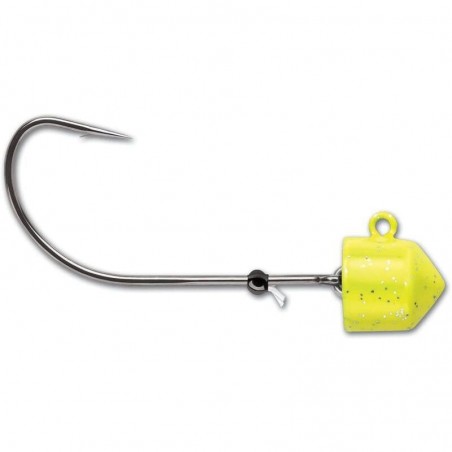 Tête plombée VMC Swinging Ned Rig Jig Chatreuse