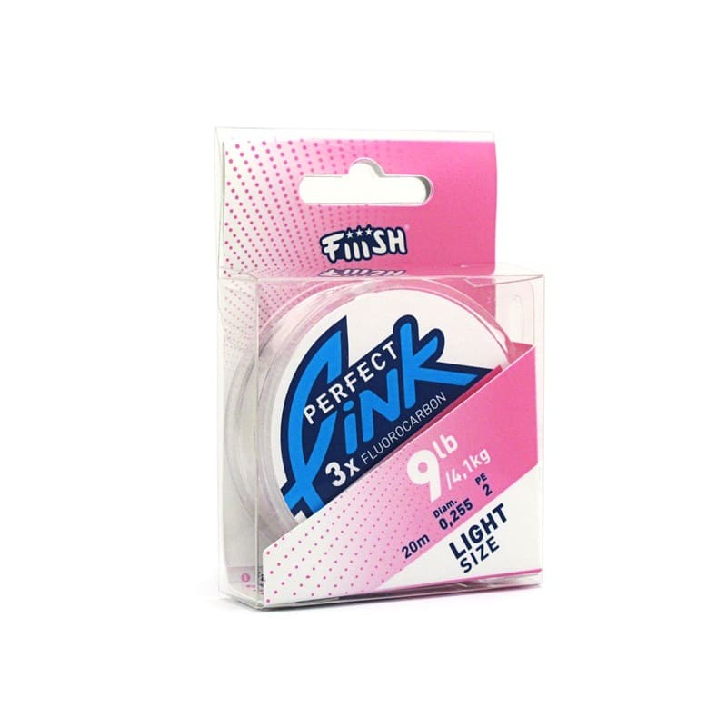 Fluorocarbone Fiiish Perfect Link Light 9 LB Diamètre 0.255 PE 2 20 M