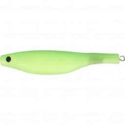 Hyperlastics Dartspin 7 Round Jighead 360 14 gr Psychedelic Chart - Chartreuse