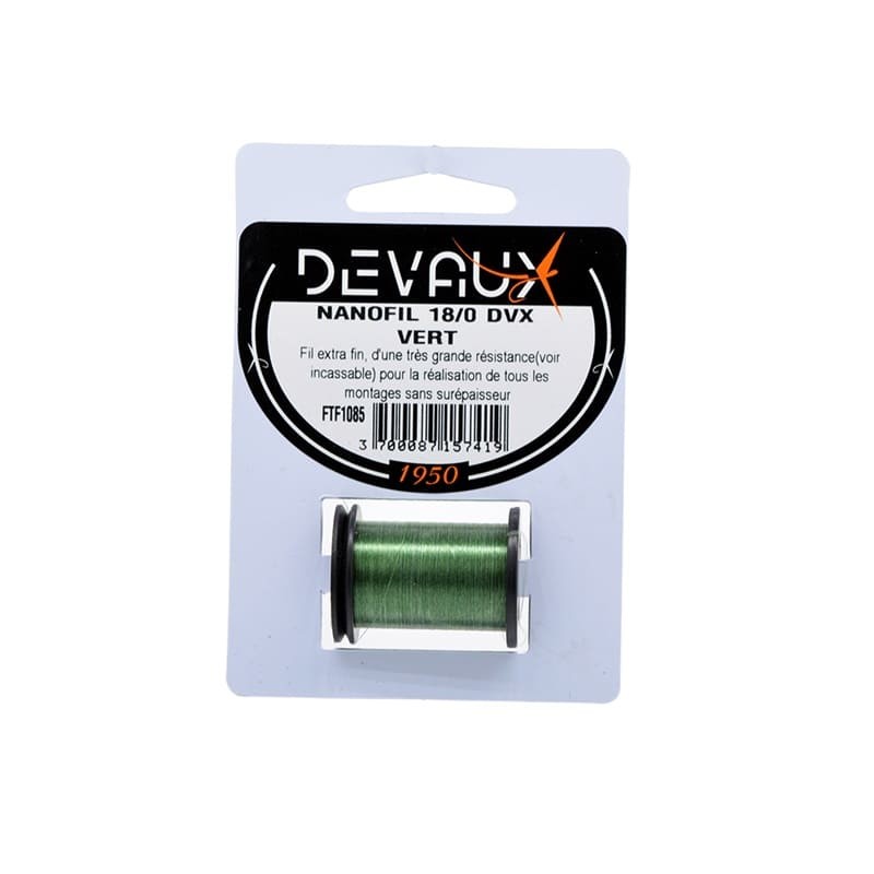 Nanofil Mouches Devaux 18/0 Vert