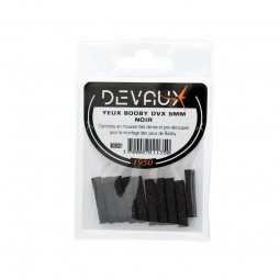 Yeux Mouches Devaux 5 mm Noir